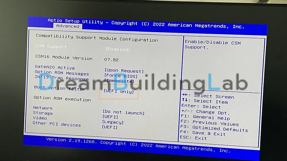 UEFI Only