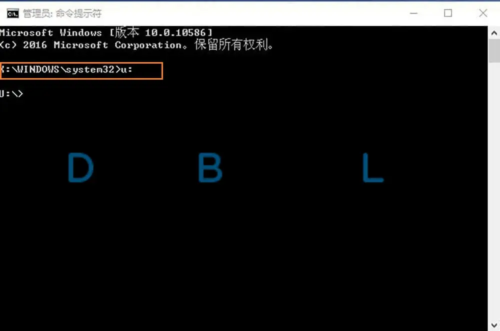 进入制作成PE启动盘的U盘